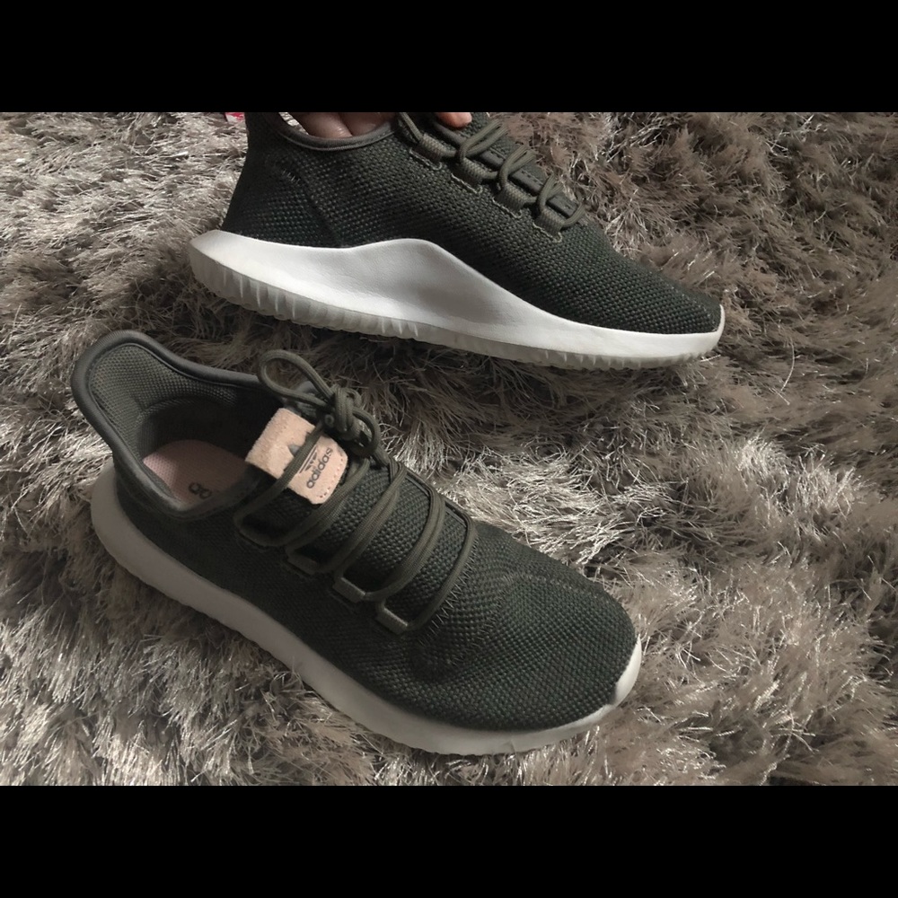 Dark green Adidas Tubular WILL SHIP TODAY